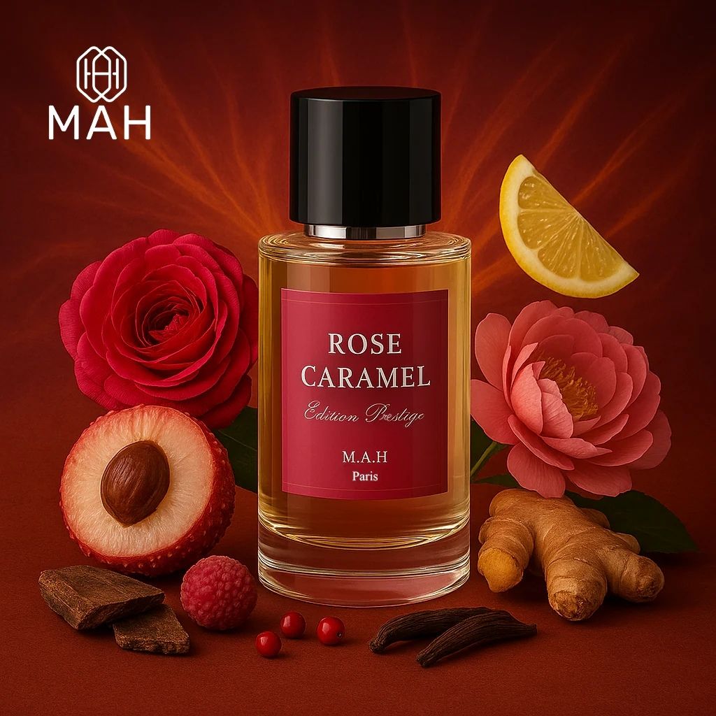 Edition Prestige Rose Caramel MAH Paris - 100ml Extrait De Parfum