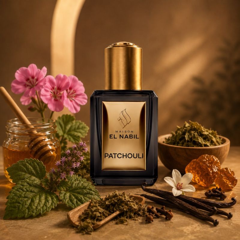 El Nabil Musc Patchouli – 5ml Huile de Parfum Concentrée