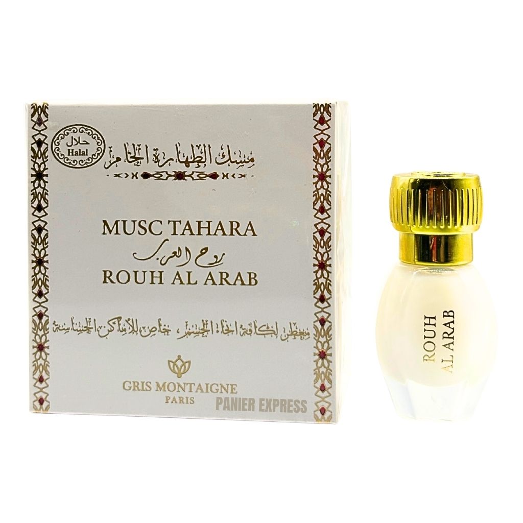 Musc Tahara Rouh Al Arab - Gris Montaigne 12 ml Eau de Parfum