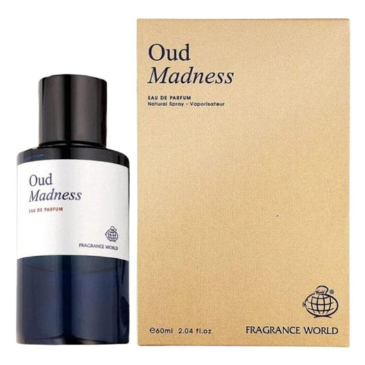Oud Madness Fragrance World - 60ml Eau de Parfum
