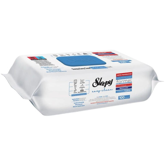 Lingettes nettoyantes Sleepy Easy Clean – Parfum Sève de Pin Bleu – Paquet de 100 lingettes